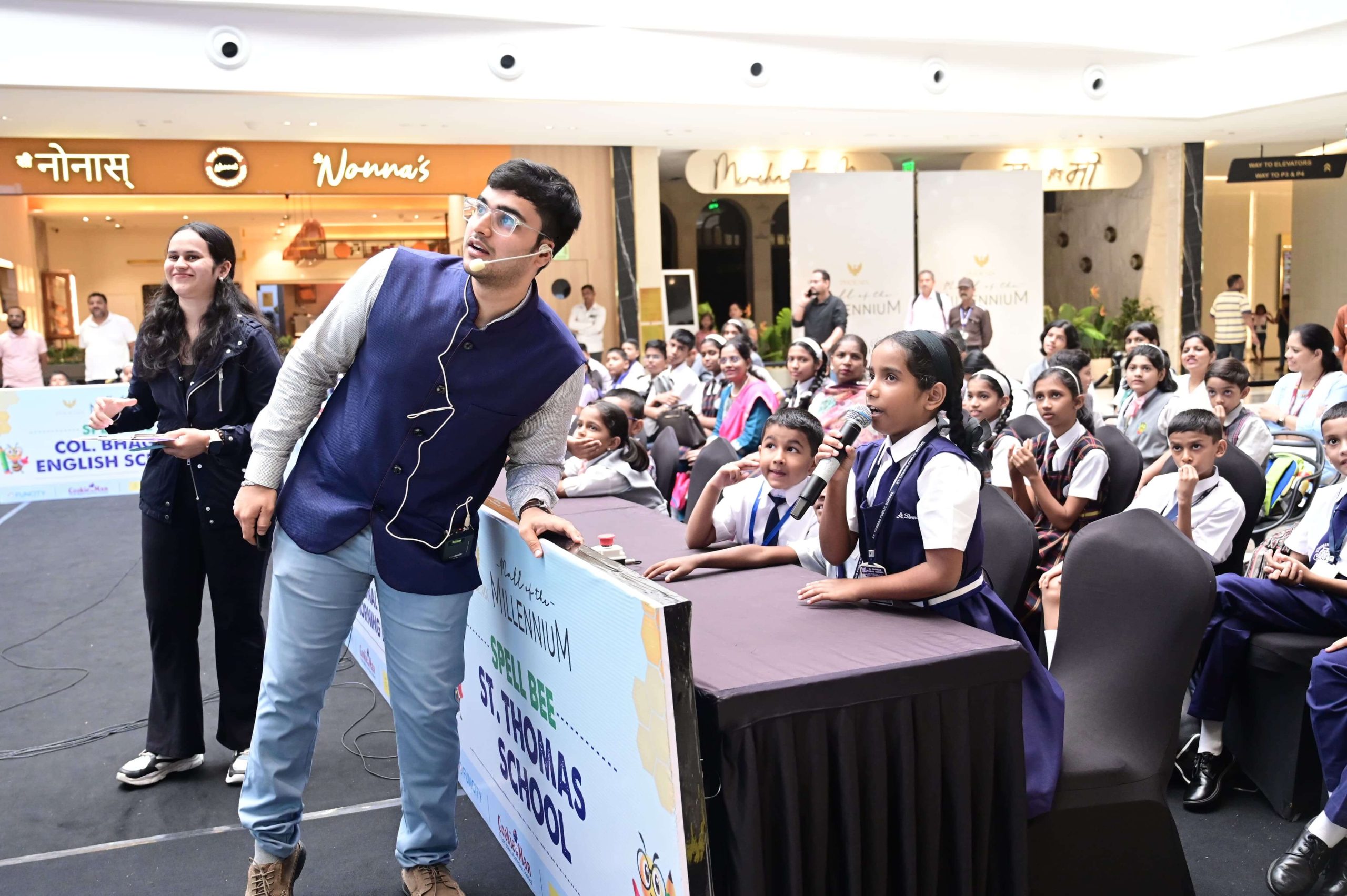 Naman Jain hosting quiz