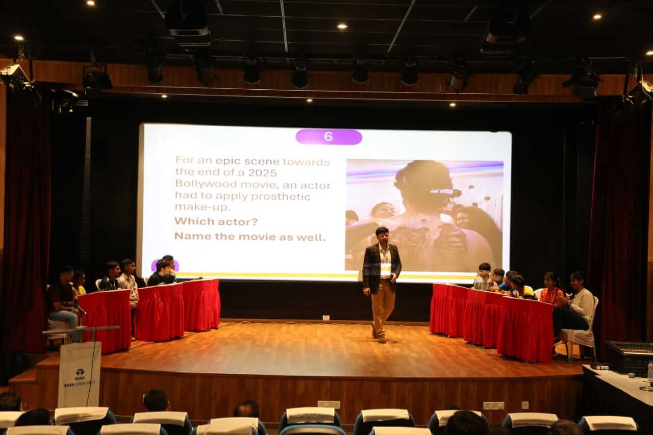 Tata Chemicals Quiz hosted by Naman Jain of Mindforge